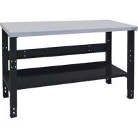 Industrial Modular Workbench, 48" W x 24" D x 1000 lbs. Capacity Fastek