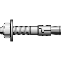Wedge Anchor, Zinc Plated, 1/4" x 2-1/4" MMS486 | Fastek