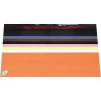 Cales minces chromocod&eacute;es en plastique Fastek