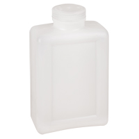 Bouteilles peu encombrantes &agrave; prise facile, Rectangulaire, 64 oz, Plastique Fastek