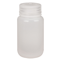 Bouteilles &agrave; large ouverture, Ronde, 4 oz, Plastique Fastek