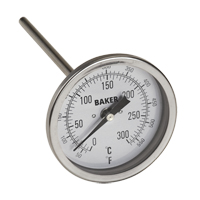 Bi-Metal Thermometers, Contact, Analogue, 50-550°F (0-260°C) IA267 | Fastek