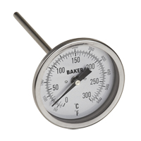 Bi-Metal Thermometers, Contact, Analogue, 50-550°F (0-260°C) IA269 | Fastek