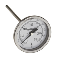 Bi-Metal Thermometers, Contact, Analogue, 50-550°F (0-260°C) IA271 | Fastek