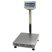 Top Gun Electronic Platform Scales, 18" L x 12" W, 150 lbs. Capacity IB012 | Fastek