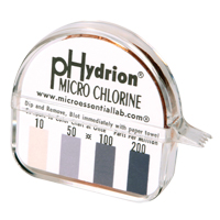 pHydrion CM-240 Hydrion Chlorine Test Paper Fastek