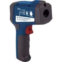 Professional Infrared Thermometer, -26 - 1472° F ( -32 - 800° C ), 30:1, Adjustable Emmissivity Fastek