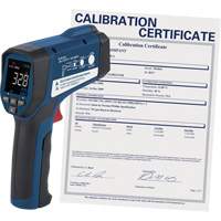 Thermomètre à infrarouge professionnel avec certificat ISO, -26 - 1472° F ( -32 - 800° C ), 30:1, Émissivité Ajustable IC115 | Fastek