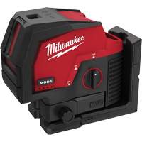 M12™  Green Cross Line and Plumb Points Cordless Laser (Tool Only) IC625 | Fastek
