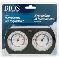 Indoor Thermometer/Hygrometer, 10°- 130° F ( -25° - 55° C ) Fastek