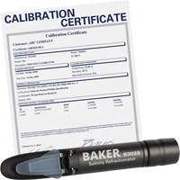 Refractometer with ISO Certificate, Analogue (Sight Glass), Salinity Fastek