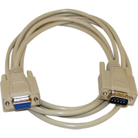 RS232 IBM 9P Male-to-Female Cable Fastek