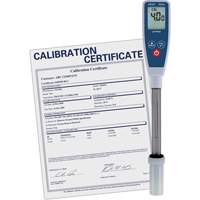 Long Stem pH Meter with Traceable Certificate Fastek
