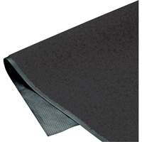 ColorStar Matting, Wiper, 3' x 5' x 3/8", Charcoal Fastek