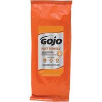 Fast Wipes&reg; Hand Cleaning Towels, 60 Wipes, 10" x 9" Fastek