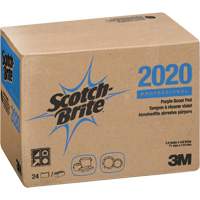 Scotch-Brite Purple Scour Pad, 4-1/2" L x 2-4/5" W Fastek