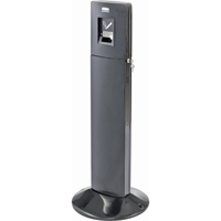 Metropolitan Smokers' Station, Free-Standing, Stainless Steel, 1.6 US gal. Capacity, 42-4/5" Height Fastek