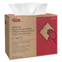 Pro Tuff-Job Wipers, Heavy-Duty, 9-3/4" L x 16-1/4" W Fastek