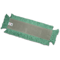 Castaway Dust Mop, Slip On Style, Cotton/Yarn, 24" L x 5" W JE399 | Fastek