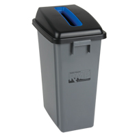 Waste Classification - Lid, Open Lid, Plastic, Fits Container Size: 17-1/4" x 12-1/2" JH480 | Fastek