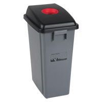 Recycling & Garbage Bin with Classification Lid, Plastic, 16 US gal. JL264 | Fastek