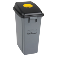 Recycling & Garbage Bin with Classification Lid, Plastic, 16 US gal. JL265 | Fastek