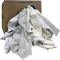 Wiping Rags, Fleece, White, 20 lbs. JI501 | Fastek