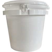 Seau avec couvercle, Plastique, 2,3 gal. Fastek