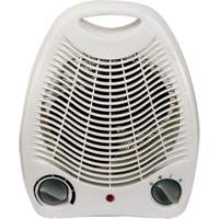 Compact Heater, Fan, Electric, 5120 BTU/H JK688 | Fastek