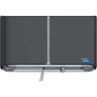 Pro Tandem Double Roll Jumbo Toilet Paper Dispenser, Multiple Roll Capacity Fastek