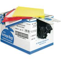 Industrial Garbage Bags, X-Strong, 35" W x 50" L, 1.4 mils, Orange, Open Top JL051 | Fastek
