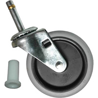 Replacement Stem Caster for Rubbermaid Cart Fastek