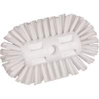 Vikan Tank Brush, Stiff Bristles, 8-1/4" Long, White Fastek