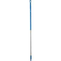 Handle, Broom/Scraper/Squeegee, Blue, Standard, 59" L Fastek