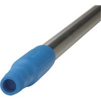 Handle, Broom/Scraper/Squeegee, Blue, Standard, 59" L Fastek
