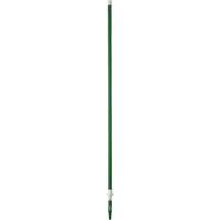 Deck Scrub Handle, Brush/Pad Holder, Green, Telescopic, 62"-113" L Fastek