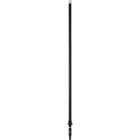 Deck Scrub Handle, Brush/Pad Holder, Black, Telescopic, 62"-113" L Fastek