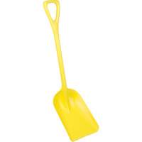 Pelle hygi&eacute;nique monopi&egrave;ce, Lame 10" x 6", Longueur de 37-1/2", Plastique, Jaune Fastek