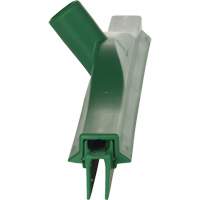 Double Blade Ultra Hygiene Squeegee, 20", Green Fastek