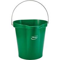 Seau pour l'hygi&egrave;ne des aliments, Vert, 3 gal. US Fastek
