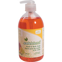 Hand & Body Soap, 500 ml, Mango & Papaya, Bottle Fastek