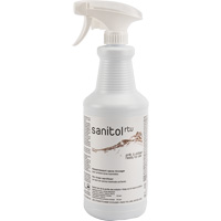 D&eacute;sinfectant et assainissant concentr&eacute; Sanitol, 950 ml, Bouteille &agrave; g&acirc;chette Fastek