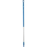 Handle, Broom/Scraper/Squeegee, Blue, Standard, 51" L Fastek