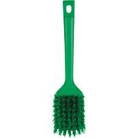 Brosse &agrave; manche court ColorCore, Soies Ferme, Longueur de 12", Vert Fastek