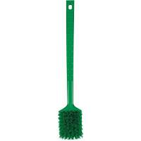 Brosse &agrave; manche long ColorCore, Soies Ferme, Longueur de 20", Vert Fastek