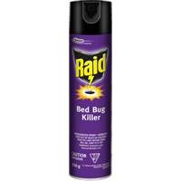 Raid<sup>®</sup> Bed Bug Killer Insecticide, 350 g, Aerosol Can, Solvent Base JM256 | Fastek