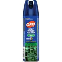 OFF! Deep Woods&reg; for Sportsmen Dry Insect Repellent, 30% DEET, Aerosol, 113 g Fastek