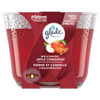 Glade&reg; 3-Wick Candle, Apple Cinnamon Fastek