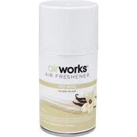 AirWorks&reg; Metered Air Fresheners, Very Vanilla, Aerosol Can Fastek