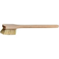Brosse &agrave; chaudron &agrave; manche long, 20" l, Soies Tampico, Beige Fastek